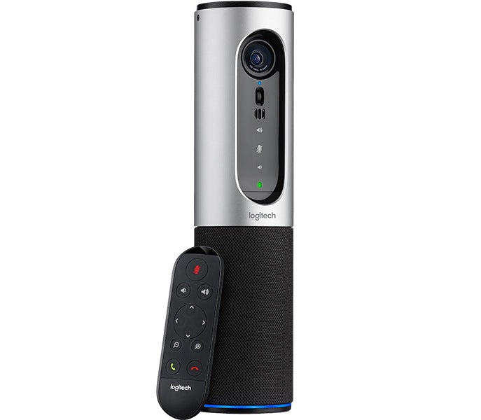 CAMERA web LOGITECH ConferenceCam Connect, Full HD rez 1920 x 1080, USB 2.0, microfon, argintiu &amp; negru, "960-001034"