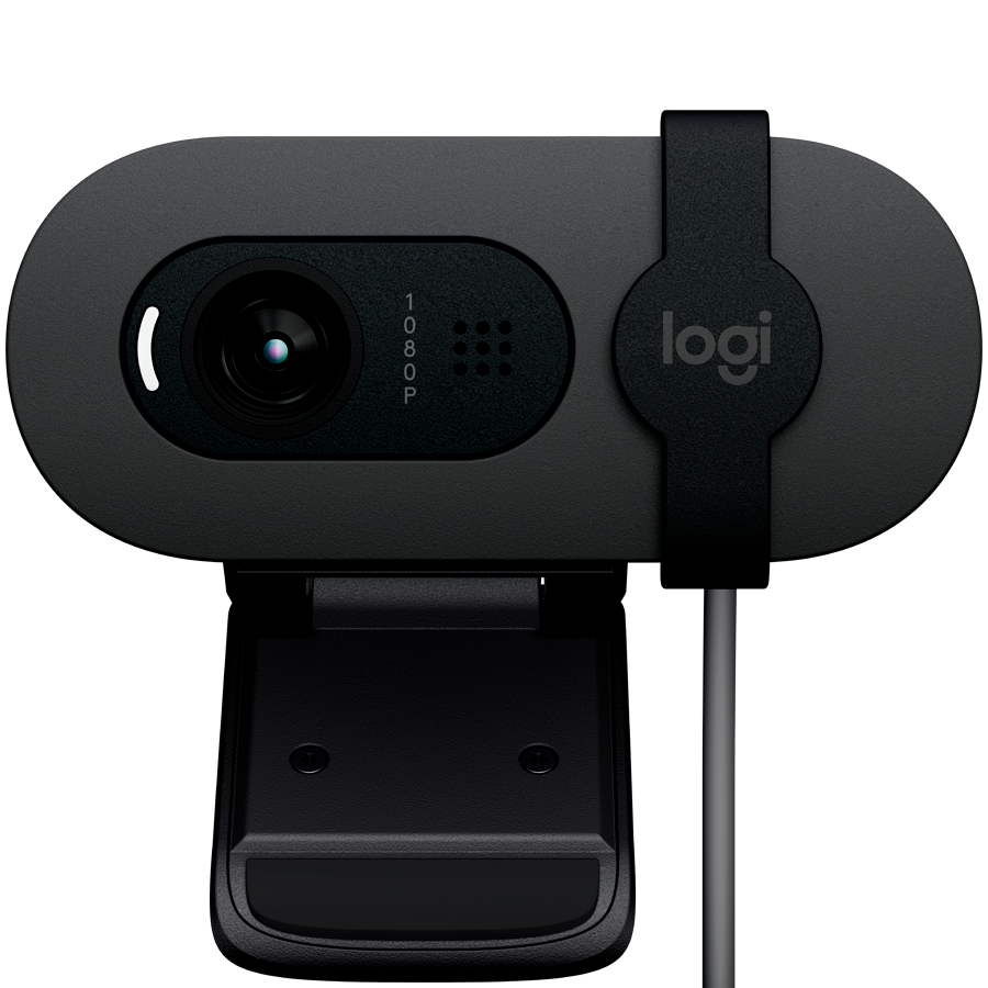 LOGITECH WEBCAM - Brio 100 Full HD Webcam - GRAPHITE - USB - N/A - EMEA28-935 "960-001585"