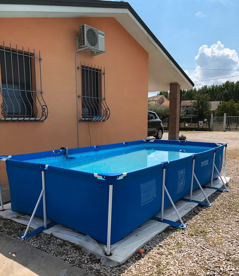 Piscina cadru metalic Intex 28274NP, 450x220x84 cm, 7.100 litri, cu toate accesoriile