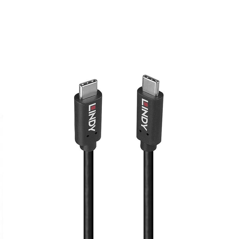 Cablu Lindy 1m USB 3.2 C to C 20Gbps