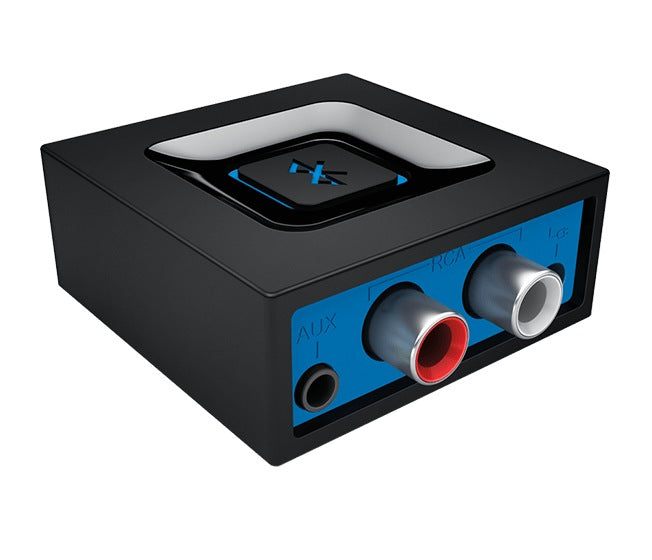 RECEIVER audio Bluetooth Logitech, conectare prin RCA x 2 | Jack 3.5mm, distanta 15 m (pana la), Bluetooth v3.0, antena interna, "980-000912"