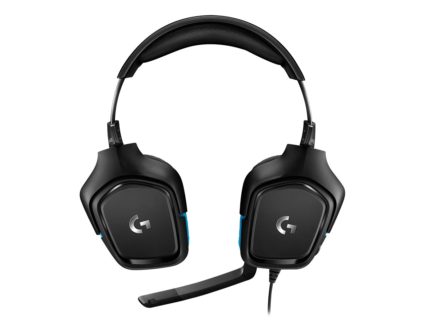 CASTI Logitech, "G432", cu fir, gaming, utilizare multimedia, microfon pe brat, conectare prin Jack 3.5 mm, USB 2.0, negru, "981-000770", (timbru verde 0.8 lei)