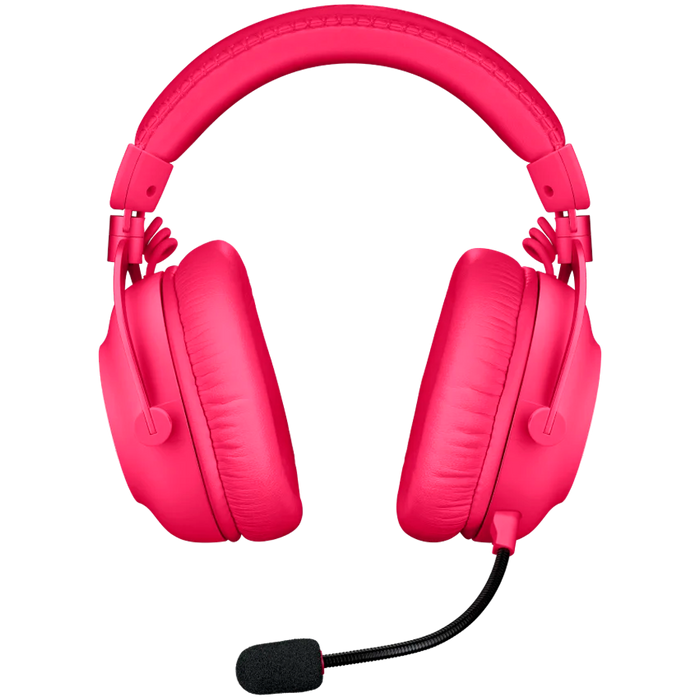 Logitech G PRO X2 LIGHTSPEED Wireless Gaming Headset - Blue Mic - MAGENTA "981-001275" – Casti