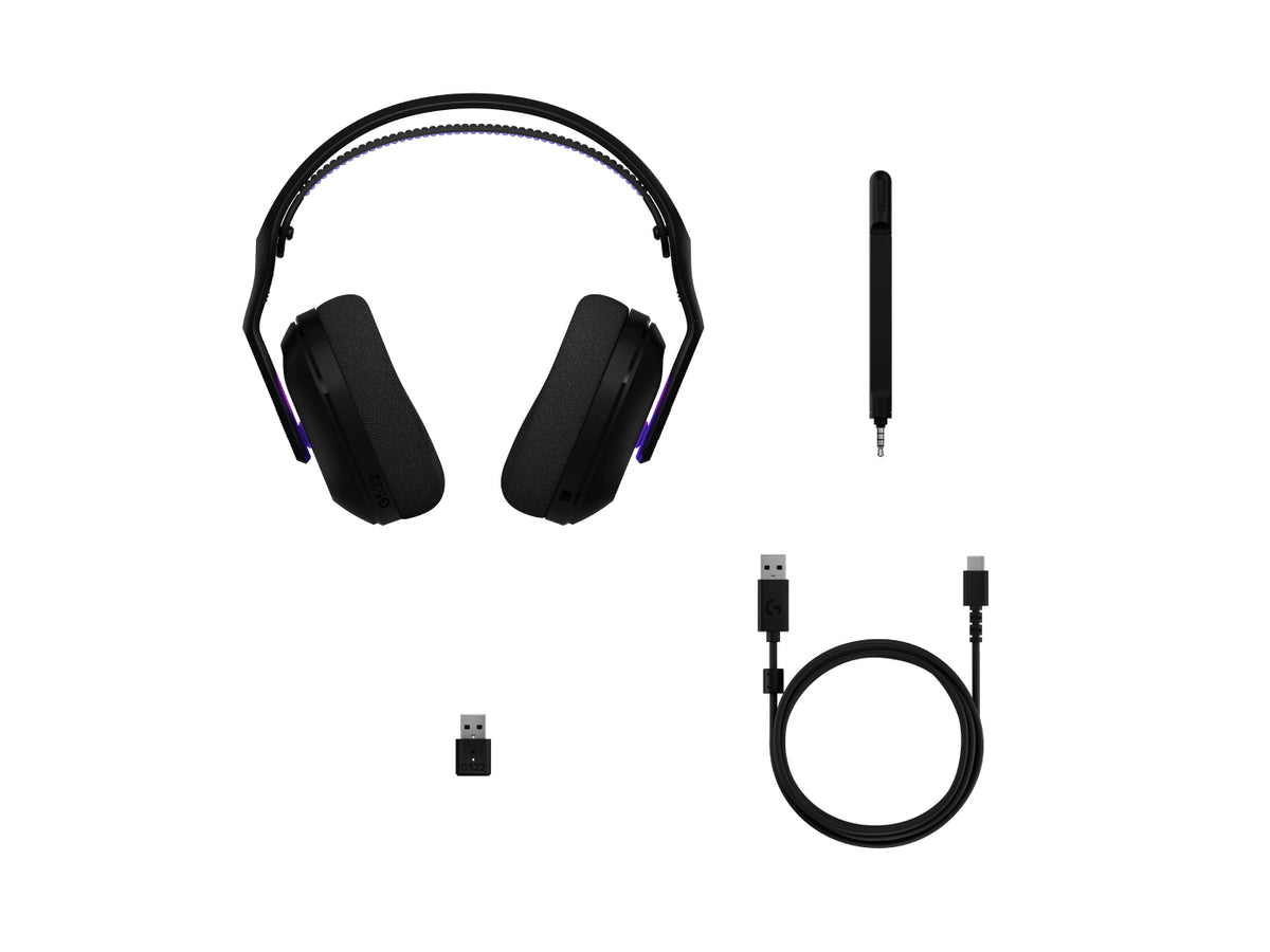 LOGITECH G522 LIGHTSPEED Wireless Gaming Headset - Negru - EMEA28i-935 - 2.4GHZ 