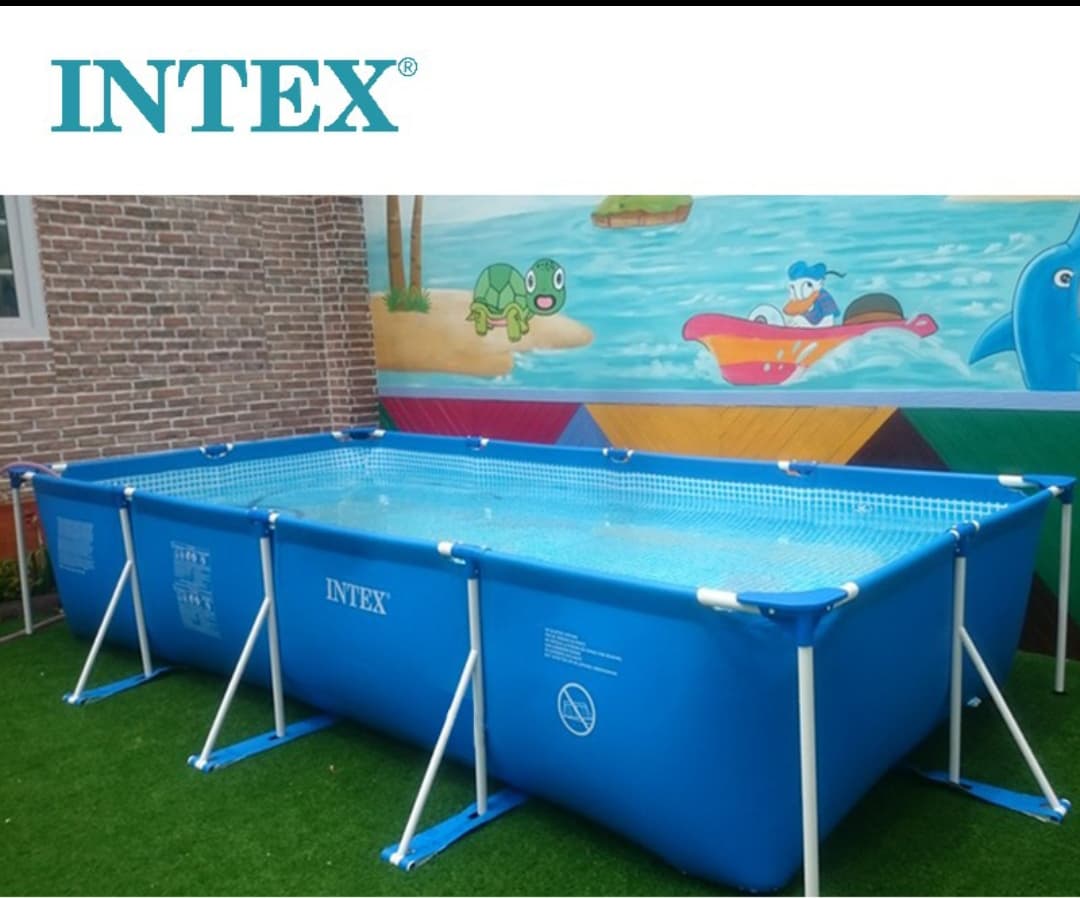 Piscina cadru metalic Intex 28274NP, 450x220x84 cm, 7.100 litri, cu toate accesoriile