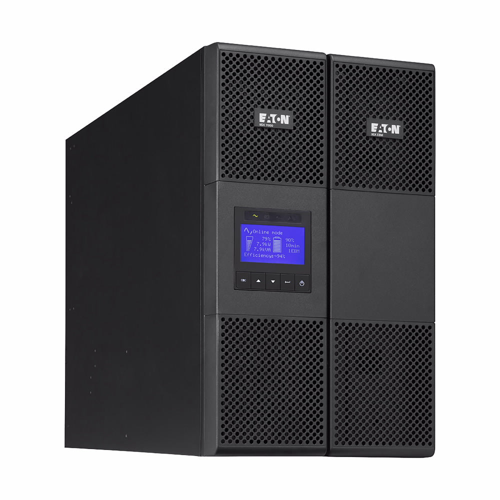 UPS Eaton, Online, Tower/rack, 4500 W, fara AVR, Terminal Block, display LCD, back-up 11 - 20 min. "9SX11KIRT"