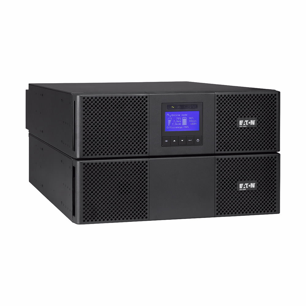UPS Eaton, Online, Tower/rack, 4500 W, fara AVR, Terminal Block, display LCD, back-up 11 - 20 min. "9SX11KIRT"