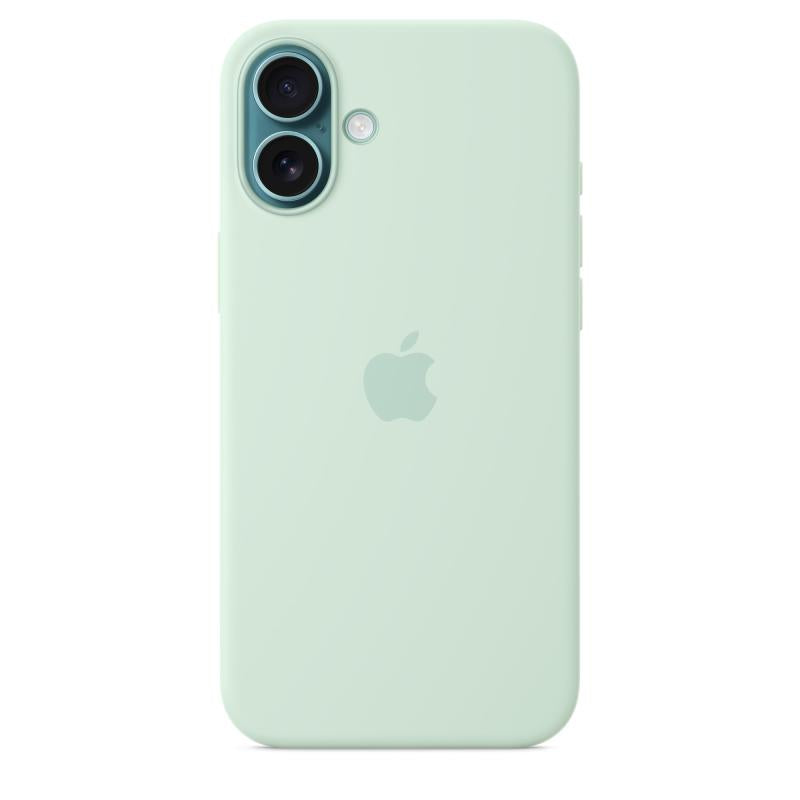 iPHONE Case 16 Plus Silicone Gn (iPhone 16 Plus Silicone Case with MagSafe - Aquamarine)