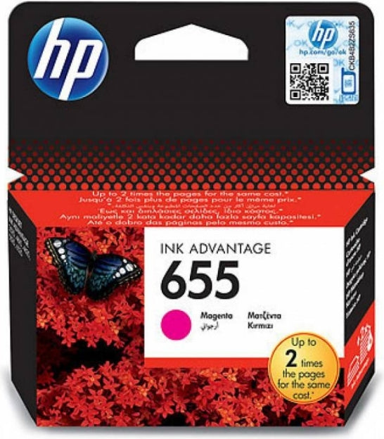 Cartus Cerneala Original HP Magenta, nr.655, pentru DJ3525|4615|4625|5525|6525, , , "CZ111AE"