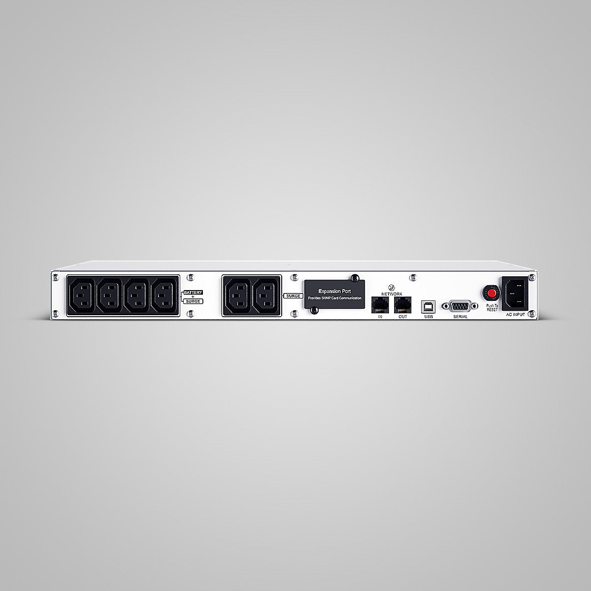 UPS CYBER POWER Line Int. cu manag,LCD,rack,1500VA/ 900W,AVR,6xIEC,display LCD,4xbaterie 6V/9Ah,Backup 4-14min,incarc.8h,USB,RS232,RJ45,GreenPower,serie OR,Rack 1U "OR1500ERM1U"