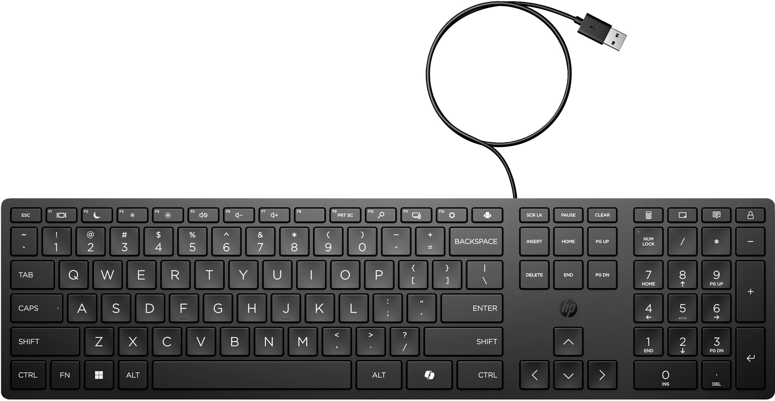 HP 320K Wired Keyboard "9SR37UT"