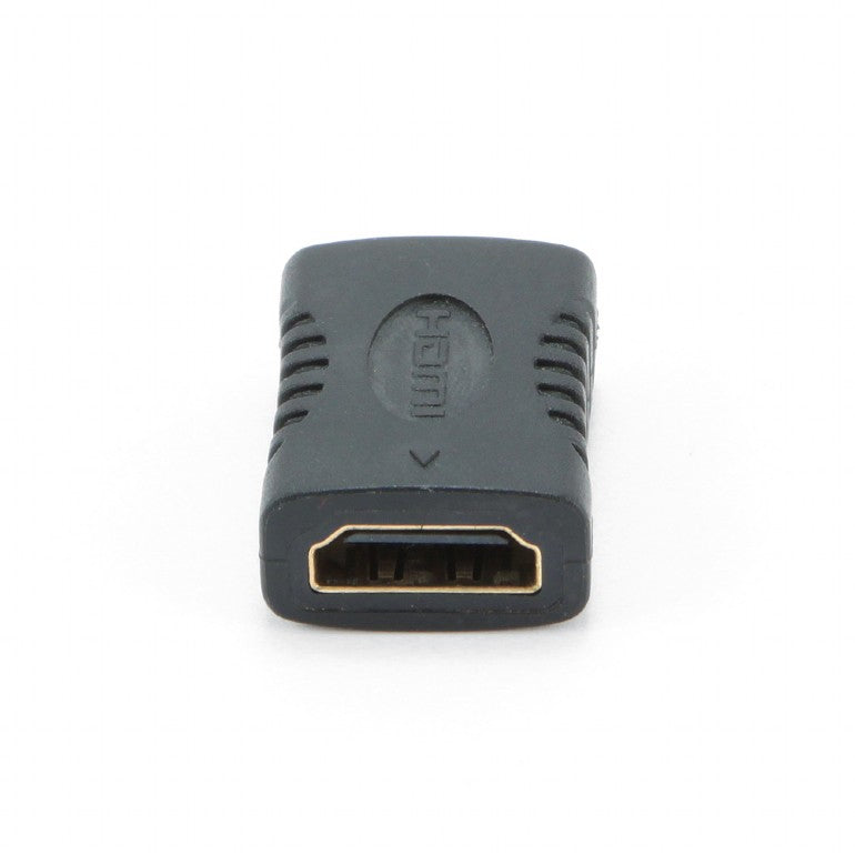ADAPTOR video GEMBIRD, HDMI (M) la HDMI (M), conectori auriti, black, "A-HDMI-FF"