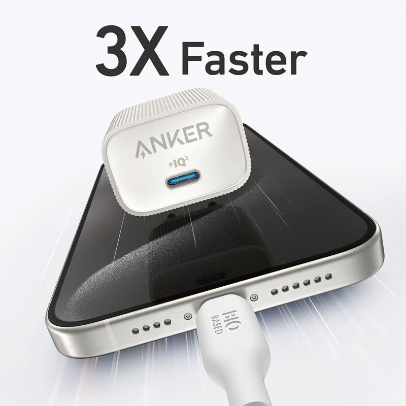 INCARCATOR retea Anker "511 Nano 4" 30W, 1 x USB Type-C, alb, "A2337G21" - 0194644139018