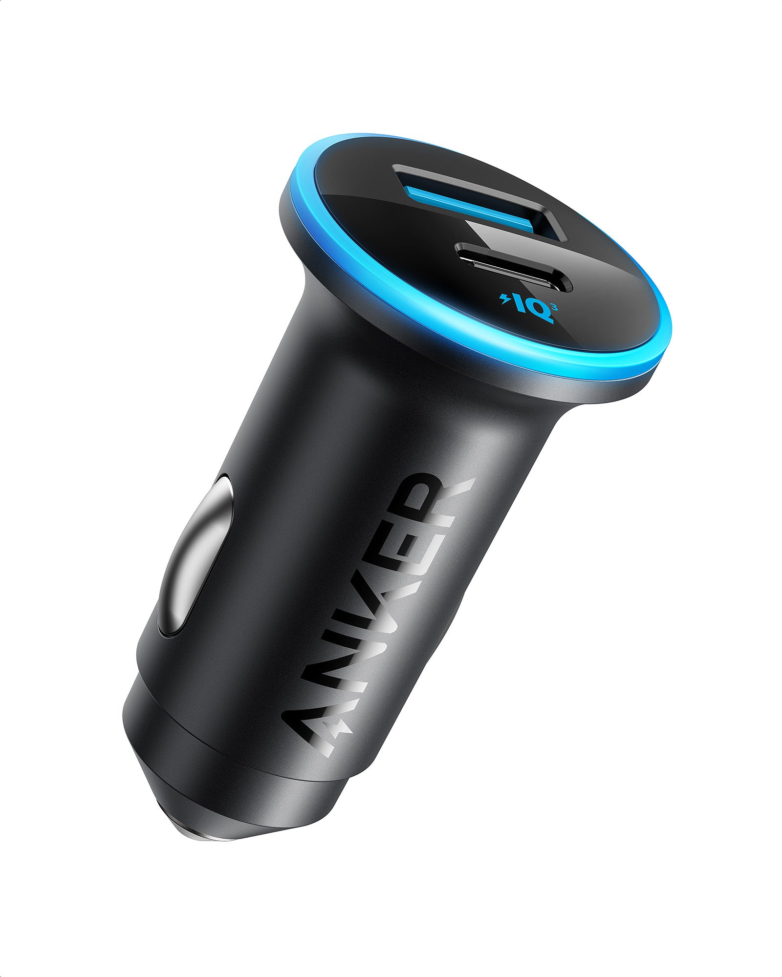 INCARCATOR auto Anker "325" 53W, PowerIQ, 1 x USB Type-C, 1 x USB, negru, "A2735G11" - 0194644139001
