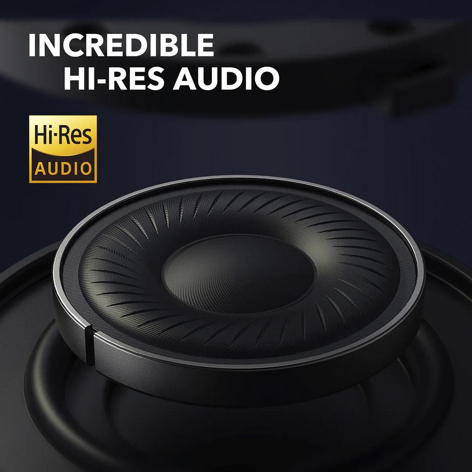 Casti Over-ear Anker "Soundcore Q30", tip over-ear, utilizare multimedia, Bluetooth si fir, durata baterie pana la 80 ore, pliabile, 2 x mic, ANC, negru, "A3028313" - 0194644062132