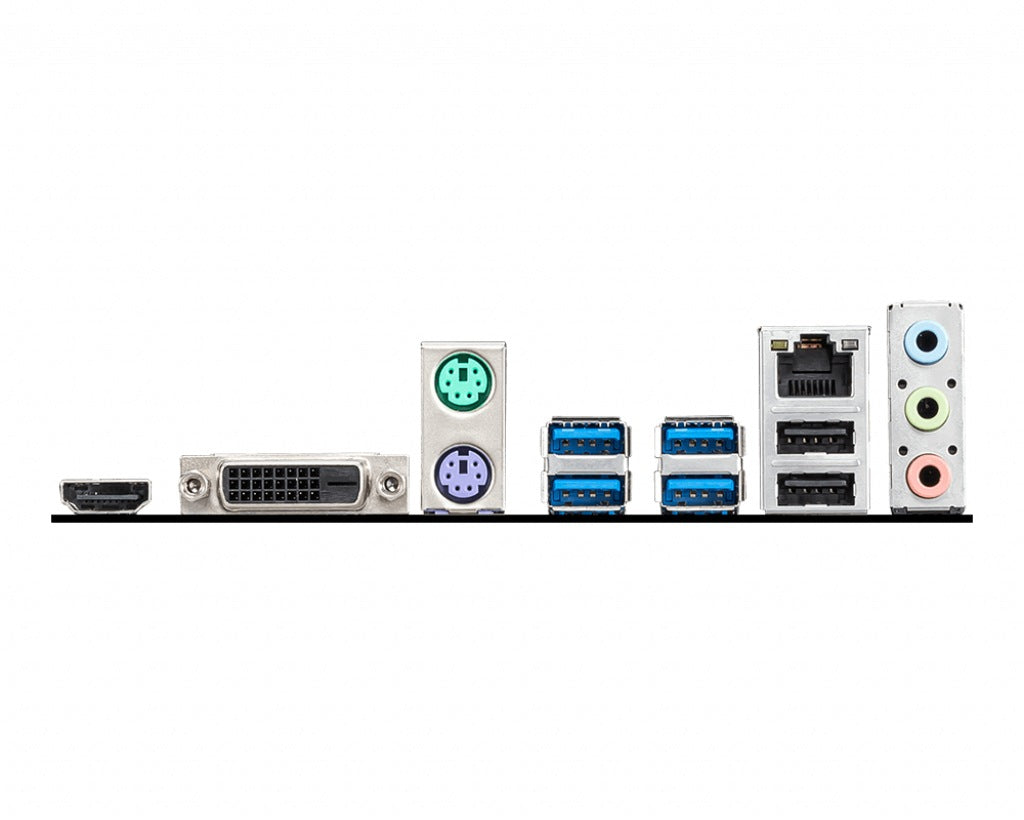 PLACA de BAZA MSI A520M, skt AM4, AMD A520, mATX, slot RAM 2 x DDR4, max 64 GB, 4x S-ATA 3, 1x M.2, 1x PCI-E, PCI-E3.0 x 16 x 1, PCI-E3.0 x 1 x 1, LAN 10/100/1000 Mbps, HDMI, DVI-D, 7.1, "A520M-A_PRO"