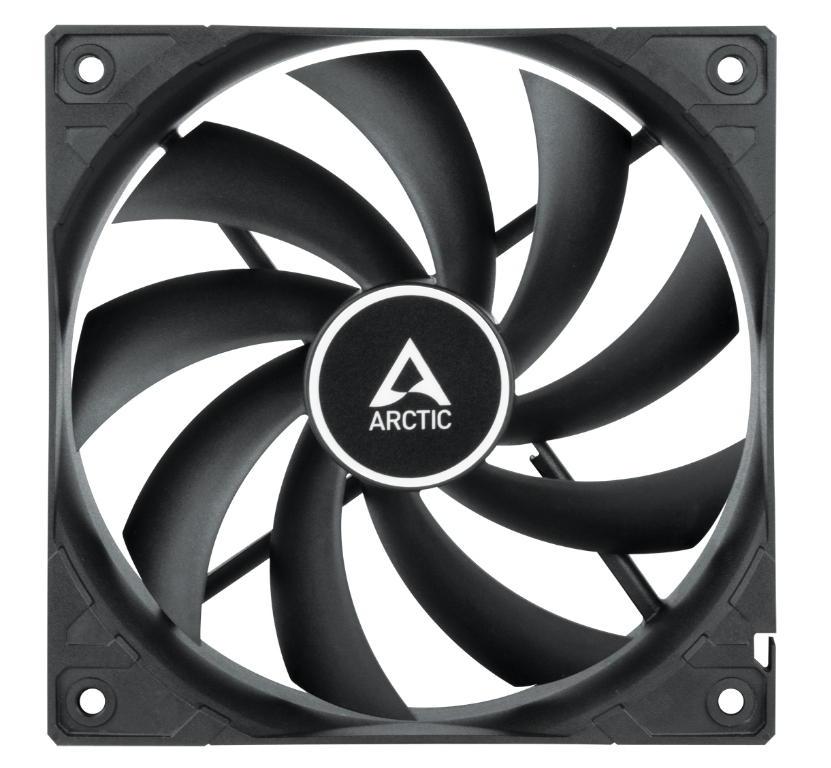 VENTILATOR ARCTIC PC, F12 , 120x120x25mm, low noise FD bearing, Black, "ACFAN00201A"