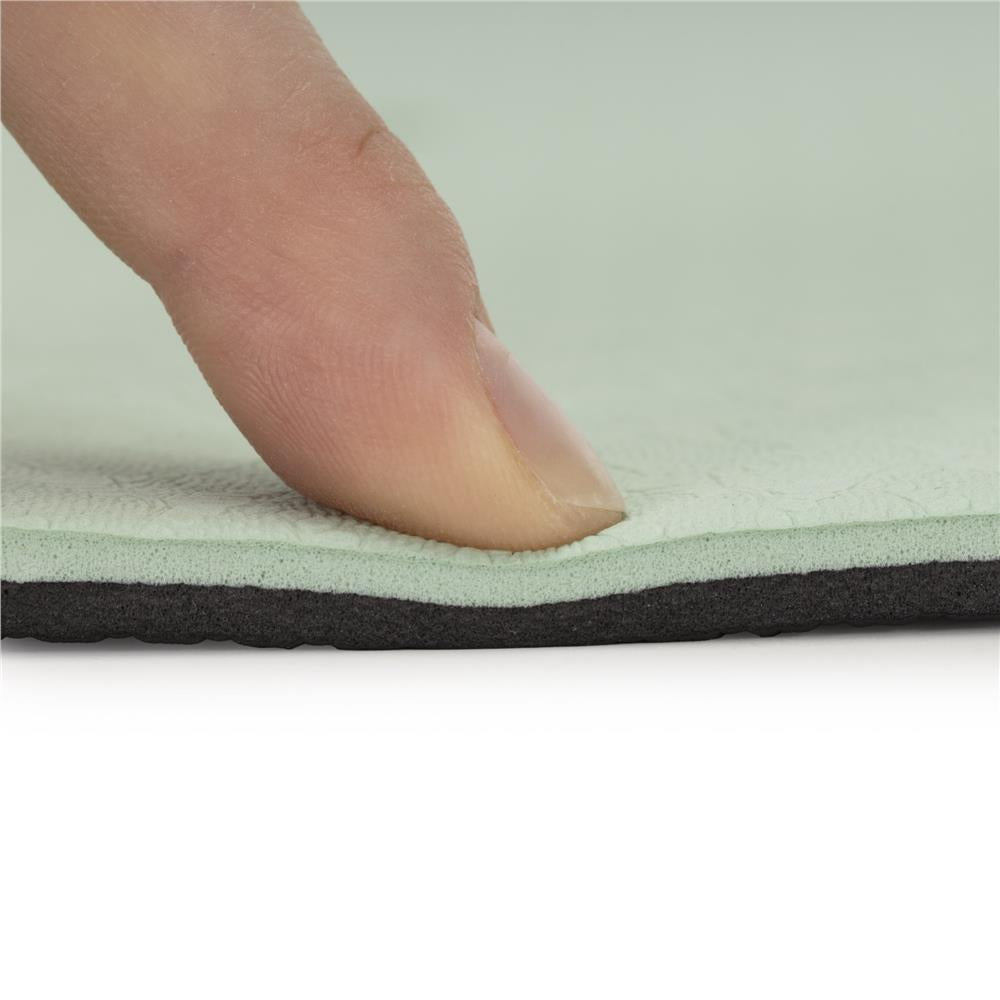 Saltea yoga antiderapanta din TPE, 183x61x0.6 cm, cu curea transport, verde