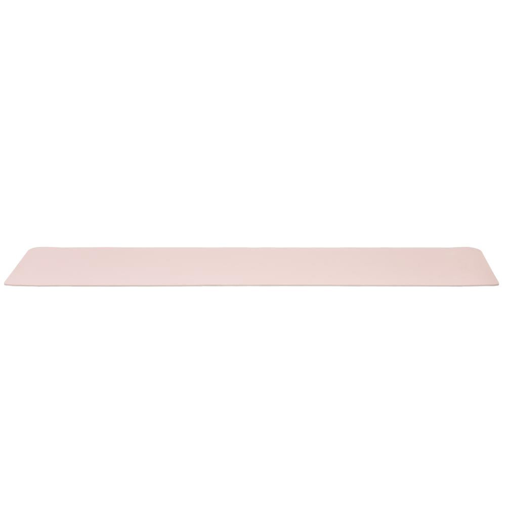 Saltea fitness antiderapanta din TPE, 183x61x1 cm, cu curea transport, roz