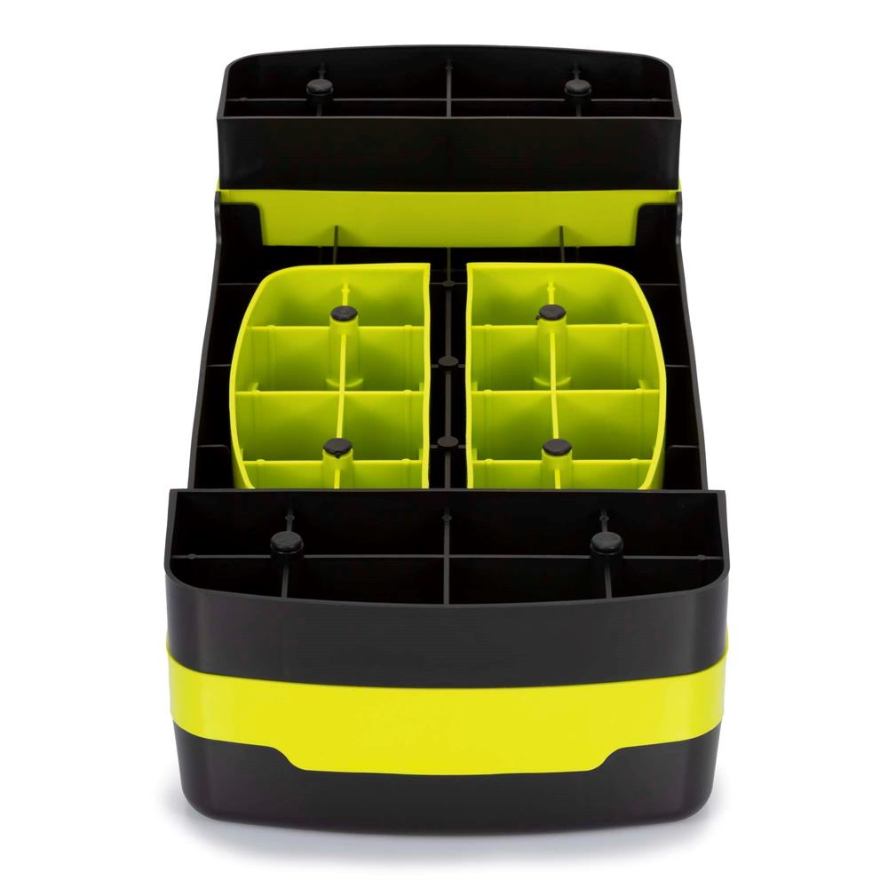 Stepper aerobic, ajustabil in 3 trepte, antiderapant, maxim 350 kg, 68x29x20 cm, negru si verde