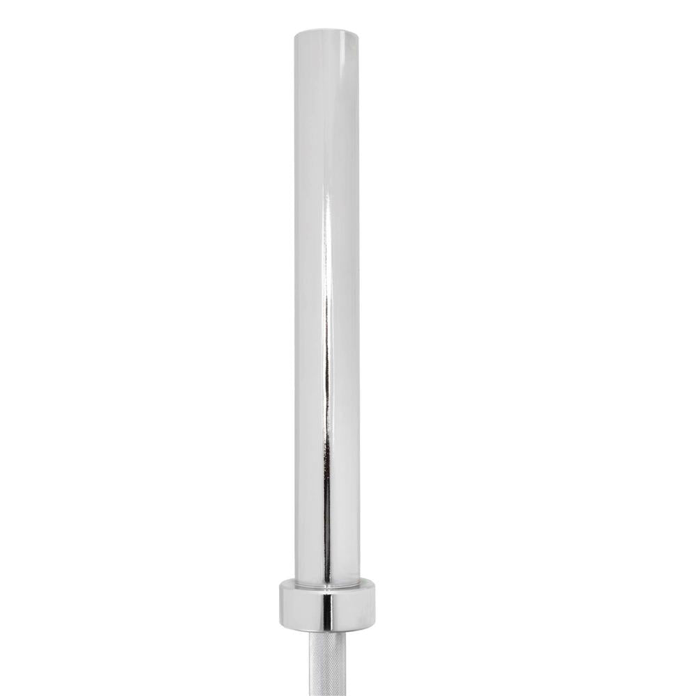 Bara olimpica pentru greutati 220 cm, diametru 50 mm, otel cromat, incarcare maxima 200 kg
