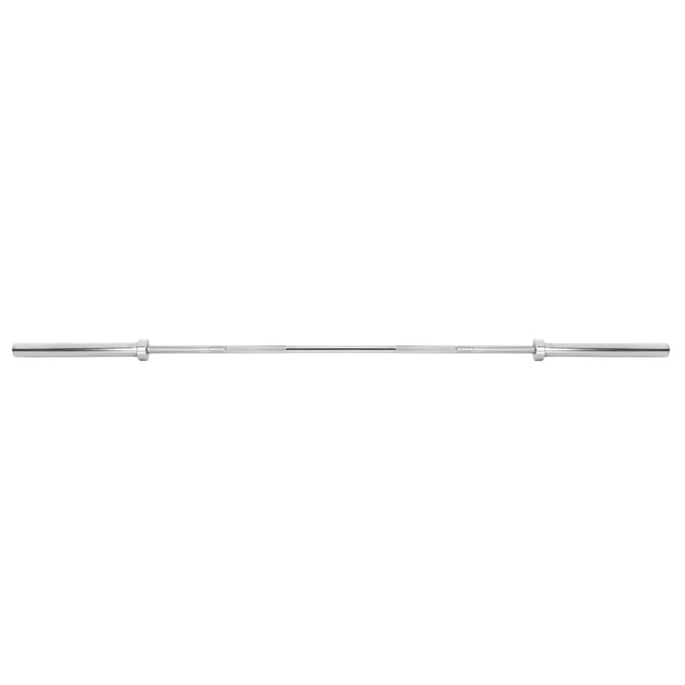 Bara olimpica pentru greutati 220 cm, diametru 50 mm, otel cromat, incarcare maxima 200 kg