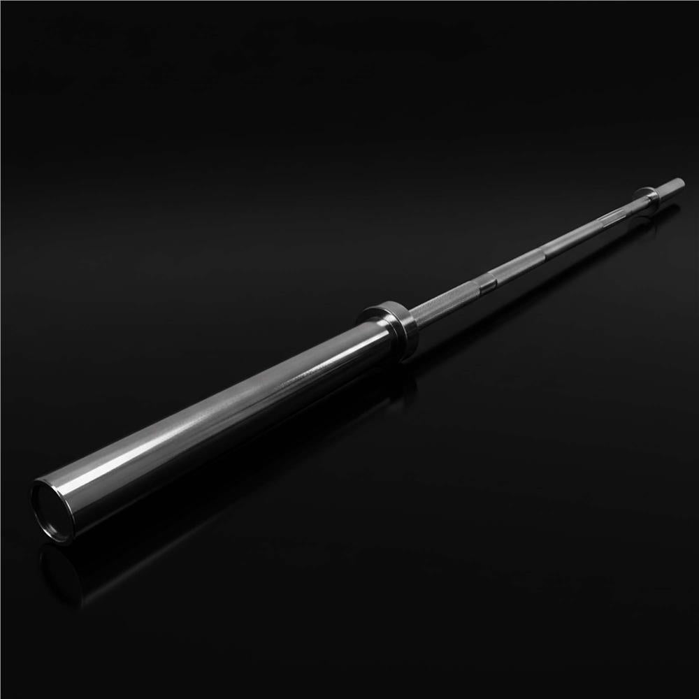 Bara olimpica pentru greutati 220 cm, diametru 50 mm, otel cromat, incarcare maxima 200 kg