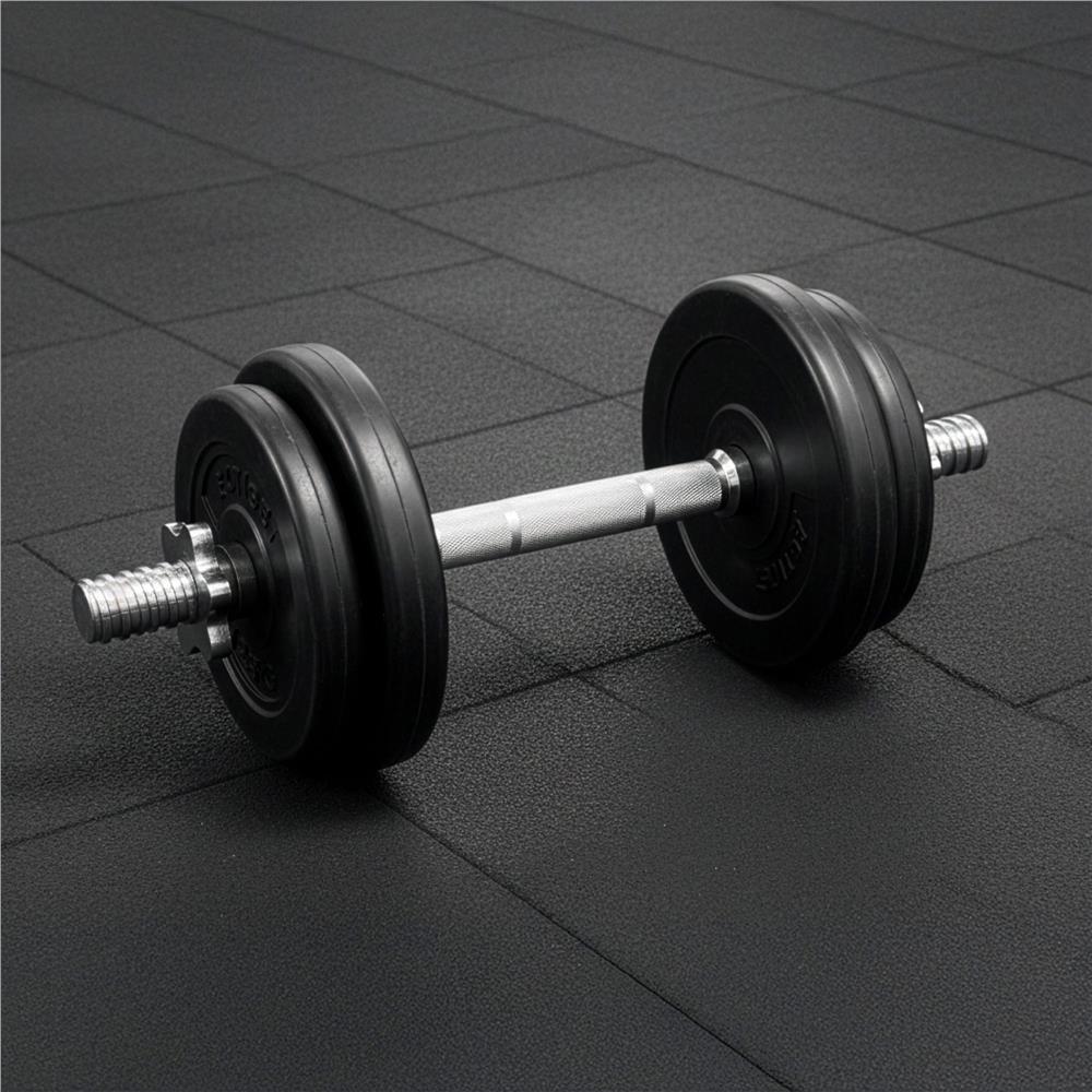 Disc greutate haltera 2,5 kg, 31 mm, compozit bitumic, PP, 22x4 cm, negru