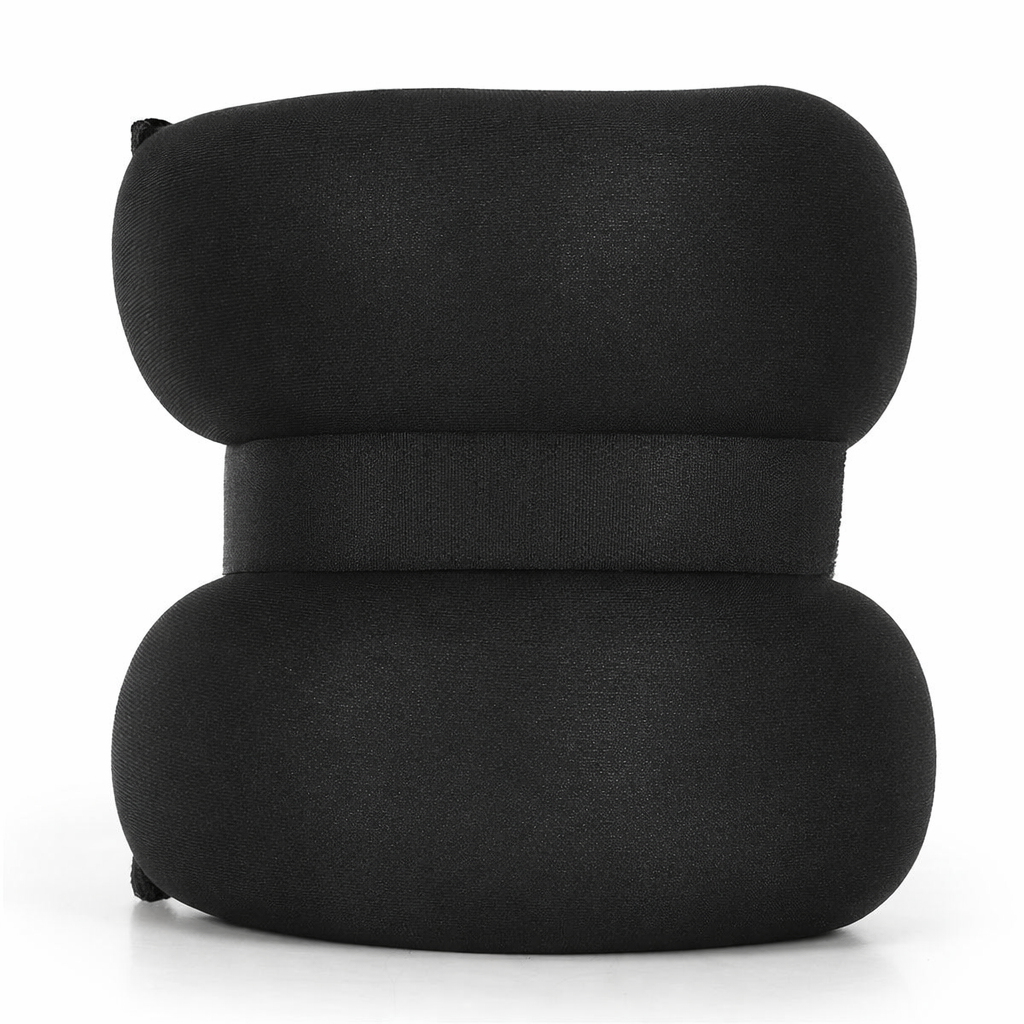 Greutati pentru incheietura mainii si glezna 2x3 kg, neopren si nisip fier, 36x15 cm, negru