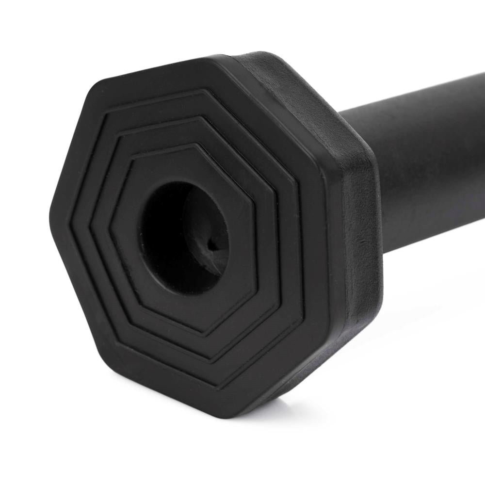 Bara tractiuni reglabila pentru usa 62-100 cm, otel si spuma NBR, capacitate 300 kg, negru