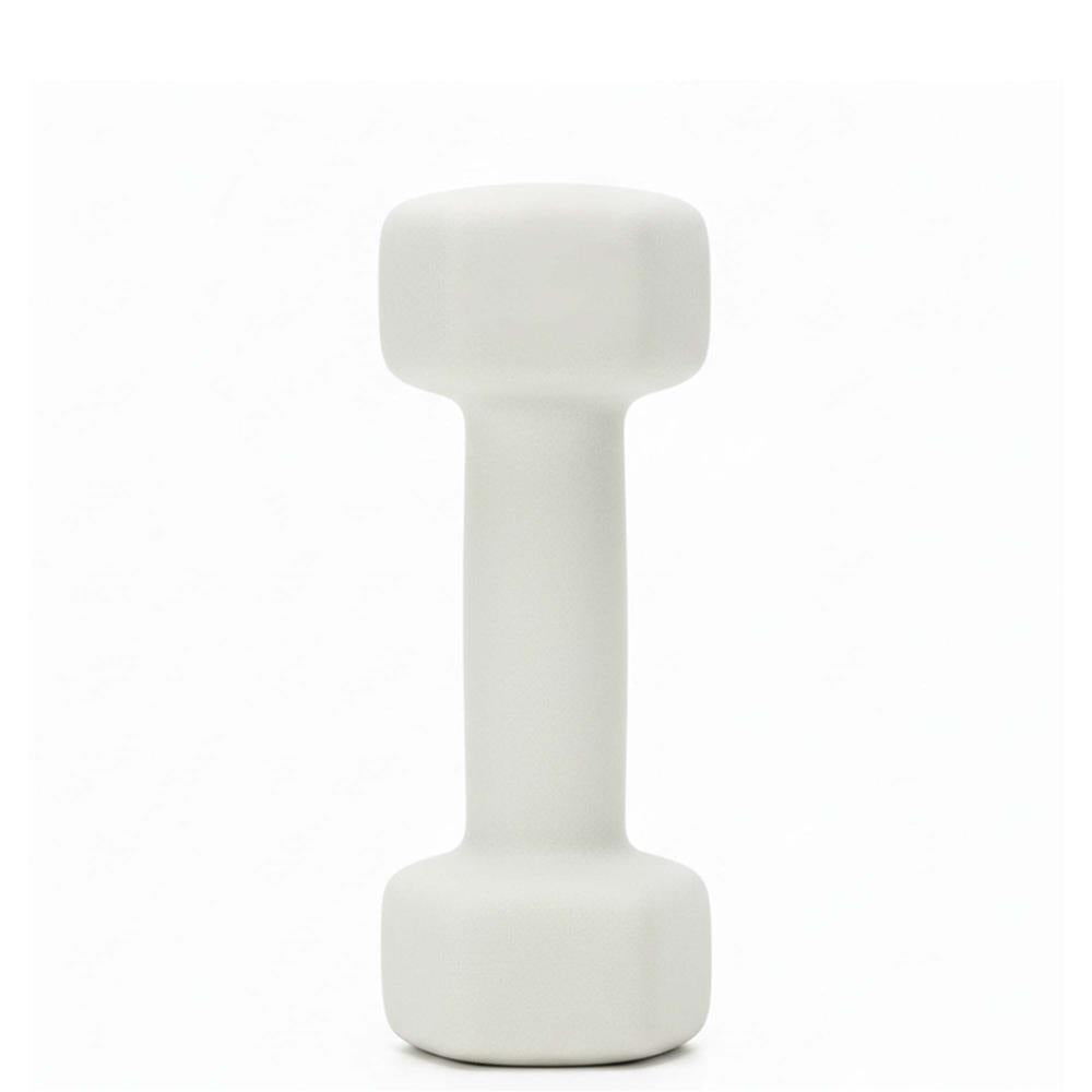 Set gantere din fonta cu invelis neopren, 12 kg cu suport, capete hexagonale, 2x1 kg 2x2 kg 2x3 kg, multicolor