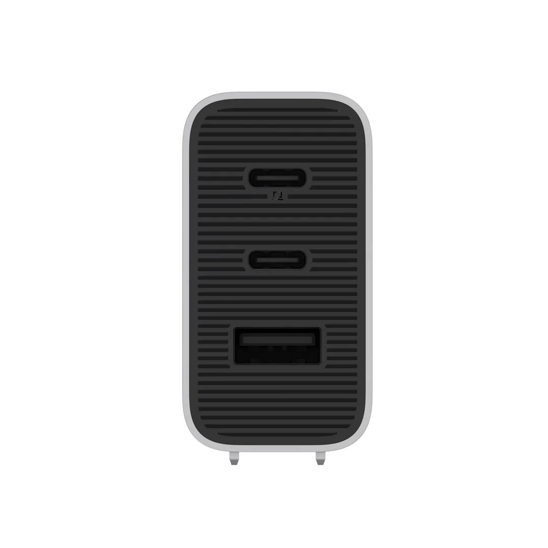 INCARCATOR retea Cuktech 2C1A Quick Charge 65W, 2 x USB Type-C Output, 1 x USB, argintiu "CUK0A15CEUSL"