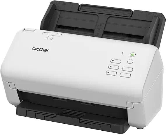 Scanner Desktop BROTHER ADS-4300N, A4, Viteza de scanare duplex: 40ppm/80ipm, Optiuni: , Conectivitate:USB|Retea, Scanare ambele fete:Da, ADF:80coli "ADS4300NTF1"