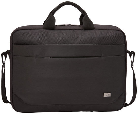 GEANTA CASE LOGIC, pt. notebook de max. 17.3 inch, 1 compartiment, buzunar frontal x 2, waterproof, poliester, negru, "ADVA-117 BLACK"/3204204