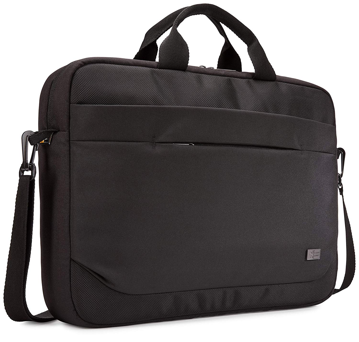GEANTA CASE LOGIC, pt. notebook de max. 15.6 inch, 1 compartiment, buzunar frontal x 2, waterproof, poliester, negru, "ADVA-116 BLACK"/3203988