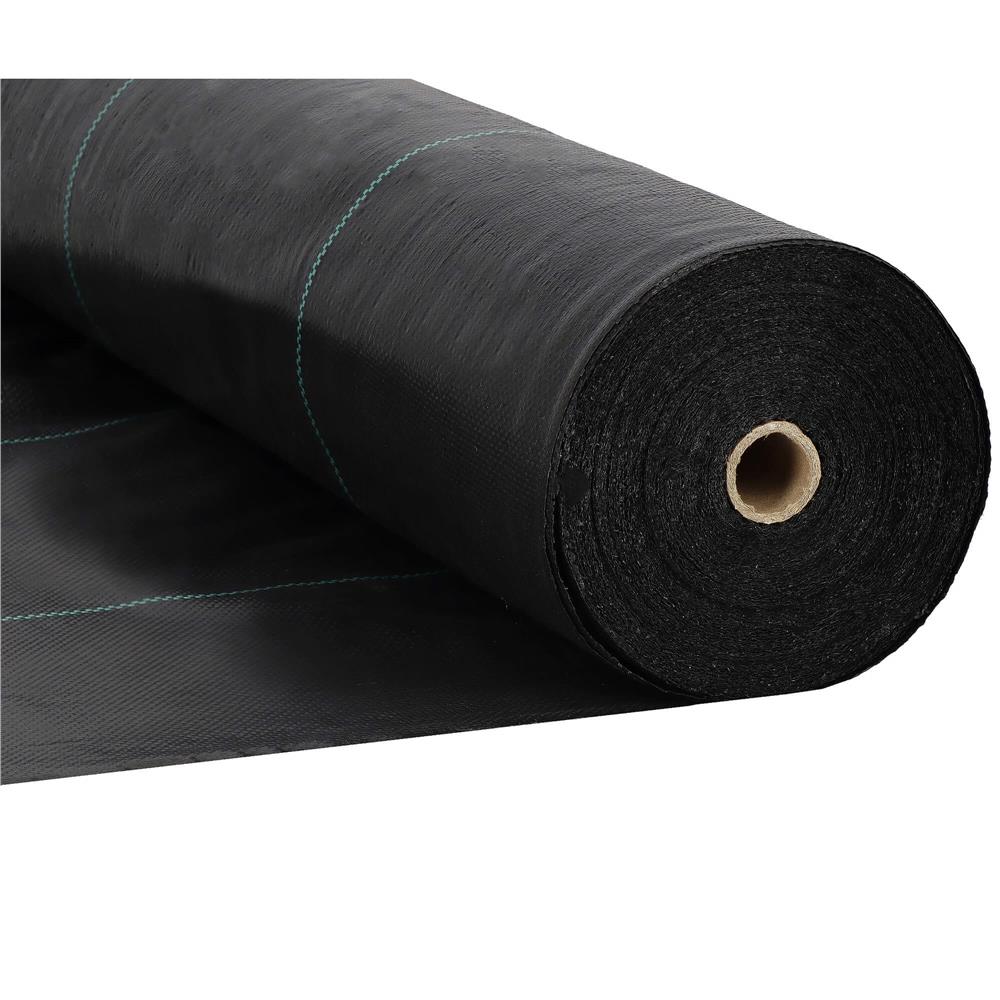 Folie agrotextil, mulcire, antiburuieni, filtru UV, 10 x 1.1metri, 90g/m2, negru