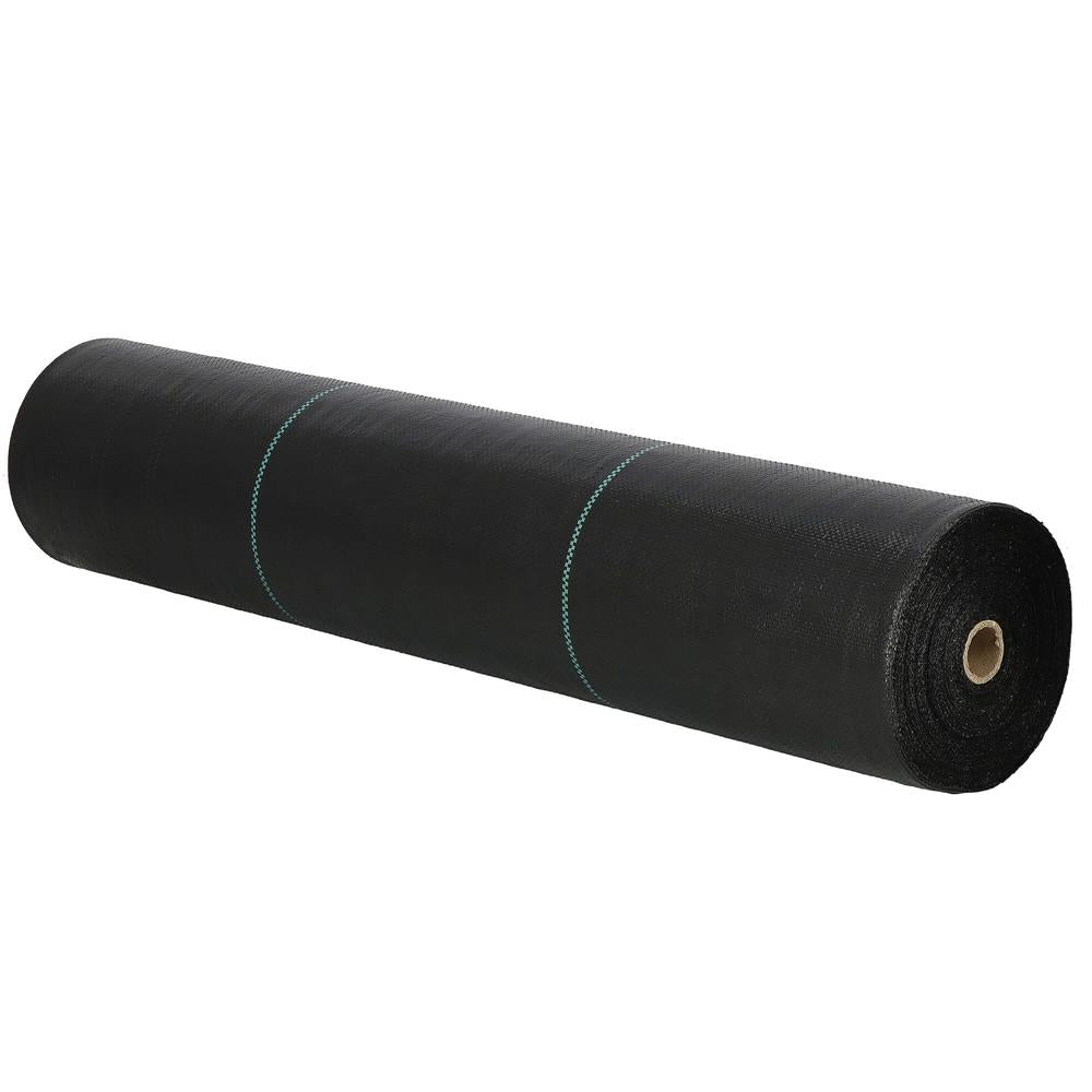 Folie agrotextil, mulcire, antiburuieni, filtru UV, 10 x 1.1metri, 90g/m2, negru