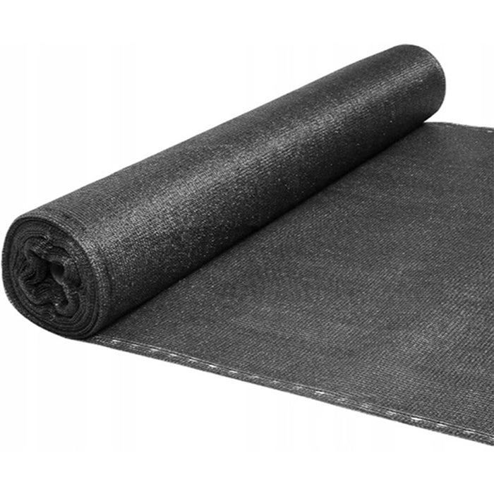 Plasa umbrire si intimitate pentru gard, 1.5m latime, 50m lungime, 135g densitate 90%, gri antracit - BazarOltenia
