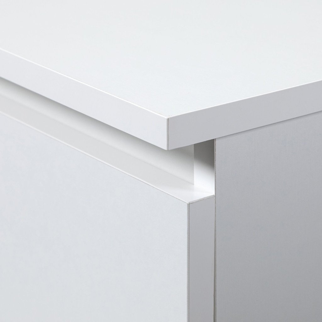 Dulap pantofi cu 3 usi rabatabile, PAL laminat 16 mm, 60x29x113 cm, alb