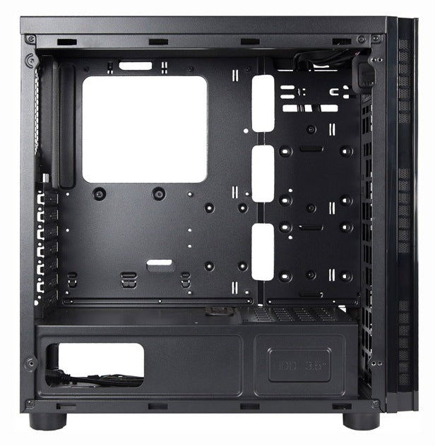 CARCASA CHIEFTEC, Middle Tower, ATX, "HAWK", fara sursa, USB 3.0 x 2, USB 2.0 x 1, Jack 3.5mm x 2, mesh , "AL-02B-OP"