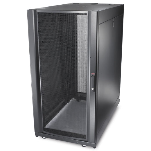 Cabinet rack,24U 600 x 1070,Montare pe podea,Usi perforate,Negru APC, 