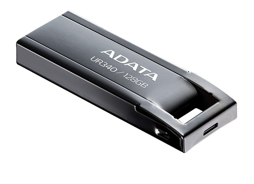 MEMORIE USB 3.2 ADATA UR340 128GB BLACK METALIC, "AROY-UR340-128GBK"