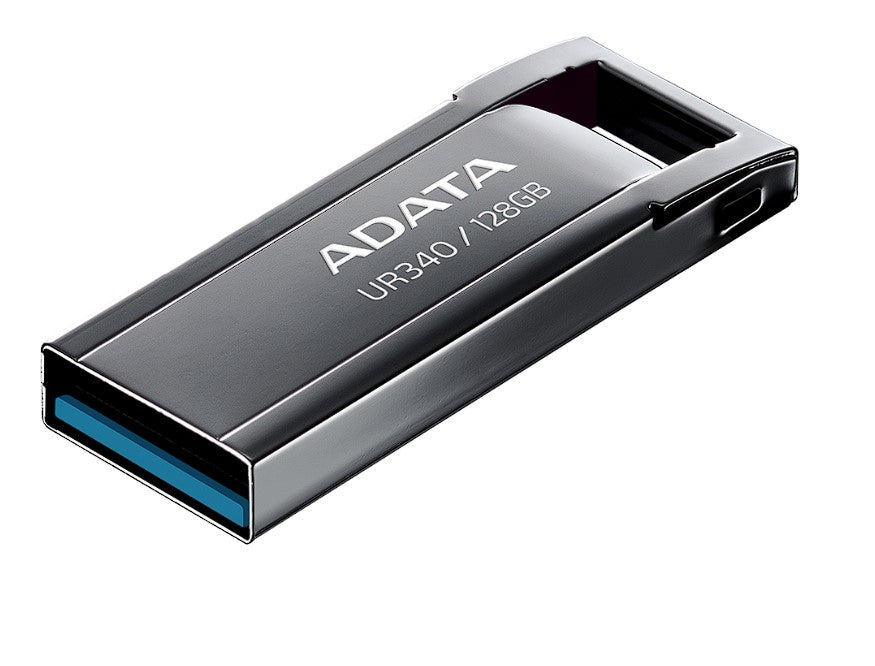 MEMORIE USB 3.2 ADATA UR340 128GB BLACK METALIC, "AROY-UR340-128GBK"