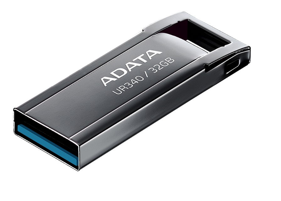 MEMORIE USB 3.2 ADATA UR340 32GB BLACK METALIC, "AROY-UR340-32GBK"