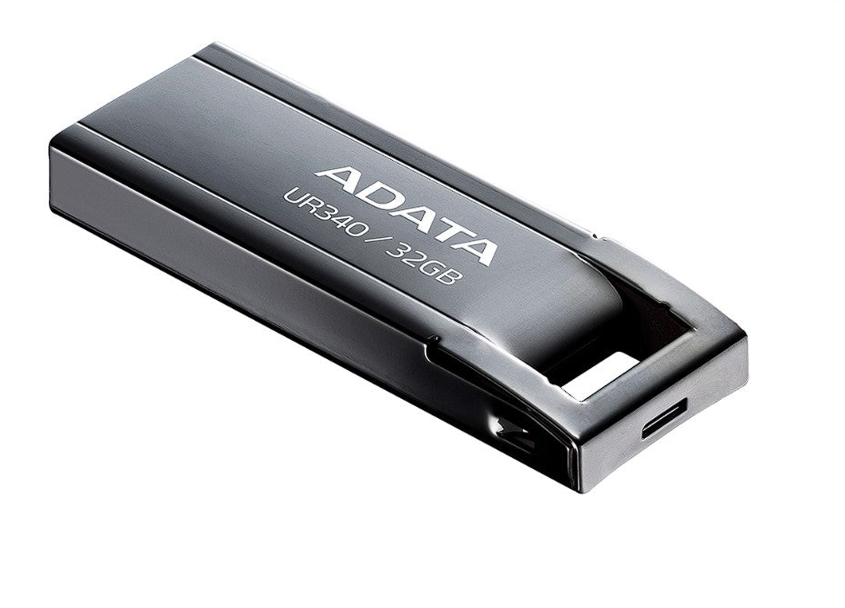 MEMORIE USB 3.2 ADATA UR340 32GB BLACK METALIC, "AROY-UR340-32GBK"