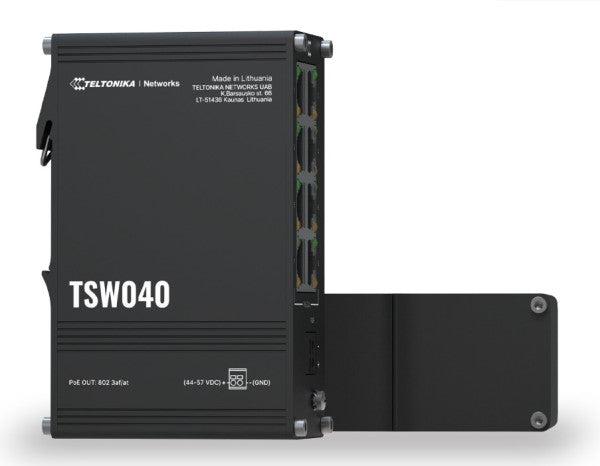 SWITCH Teltonika POE "TSW040", 8 x LAN port 10/100 Mbps PoE, buget PoE 240W "TSW040000000"
