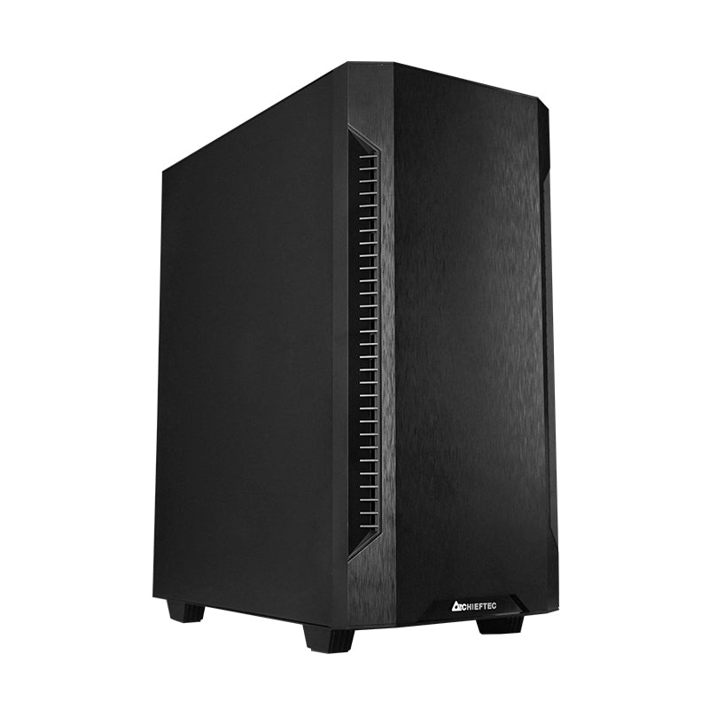 CARCASA CHIEFTEC ELOX, Middle Tower, Mini ITX, mATX, ATX, fara sursa, USB 3.0 x 2, USB 2.0 x 1, Jack 3.5mm x 2, mesh , "AS-01B-OP"