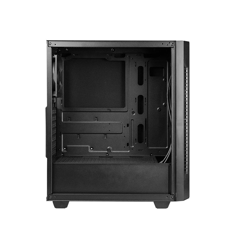 CARCASA CHIEFTEC ELOX, Middle Tower, Mini ITX, mATX, ATX, fara sursa, USB 3.0 x 2, USB 2.0 x 1, Jack 3.5mm x 2, mesh , "AS-01B-OP"