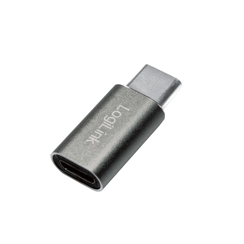 ADAPTOR LOGILINK, pt. smartphone, USB 3.0, USB Type-C (T) la Micro-USB (M), argintiu, "AU0041"