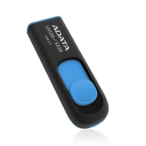MEMORIE USB 3.0 ADATA, 32 GB,AUV128, negru / albastru "AUV128-32G-RBE"